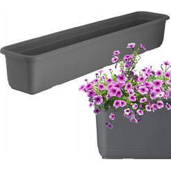 Кашпо Formplastic 5185-014 (матовый антрацит)