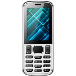 Мобильный телефон Vertex D510 серебро/черный