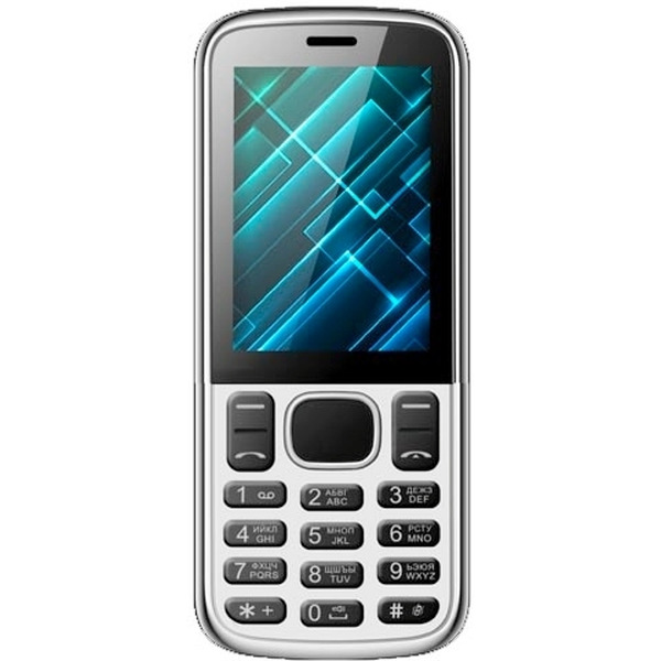 Мобильный телефон Vertex D510 серебро/черный