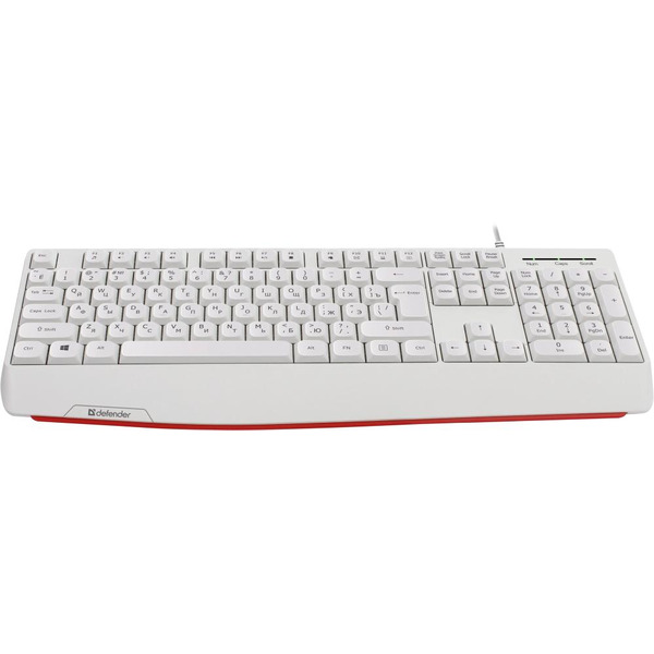 Клавиатура Defender Atom HB-546 (белый)