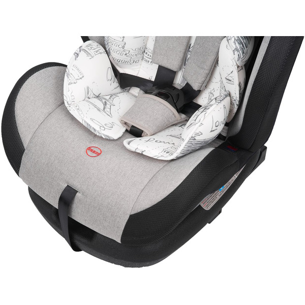 Автокресло Lorelli Corsica Izofix Black Grey Cities