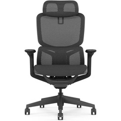 Кресло компьютерное SitZone E-JX-001А сетка, черный, крестов. пластик