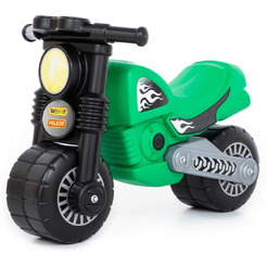 Мотоцикл Полесье Моторбайк" (зелёный) 40480