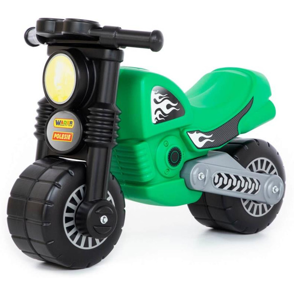 Мотоцикл Полесье Моторбайк" (зелёный) 40480