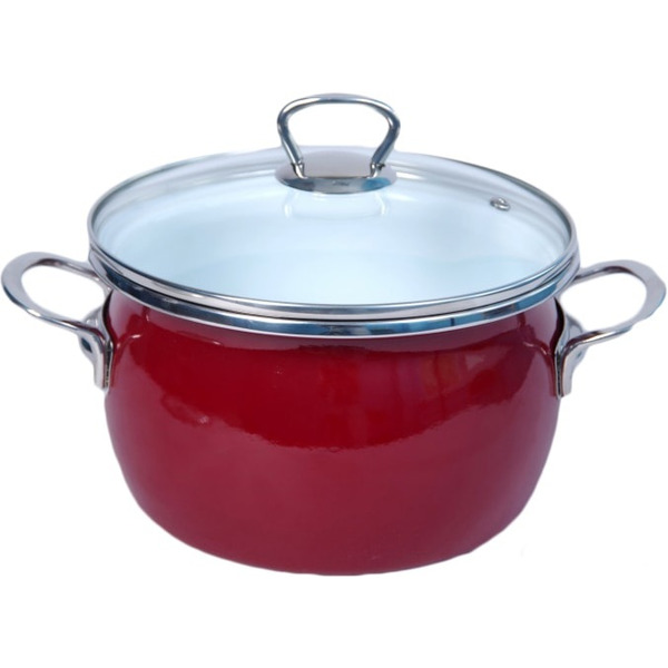Кастрюля Сантэкс 1-2415211 (бордовый)