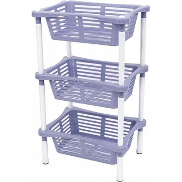 Этажерка BEROSSI Krita 3-секционная АС 59876000 (сиреневый туман)