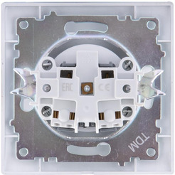 Розетка TDM Лама SQ1815-0022 (белый)