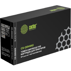 Картридж лазерный Cactus CS-Q5949AS Q5949A черный (2500стр.) для HP LJ 1160/1320/3390/3392