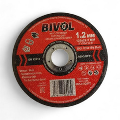 Круг отрезной по металлу BIVOL T41-125*1,2*22,2 мм
