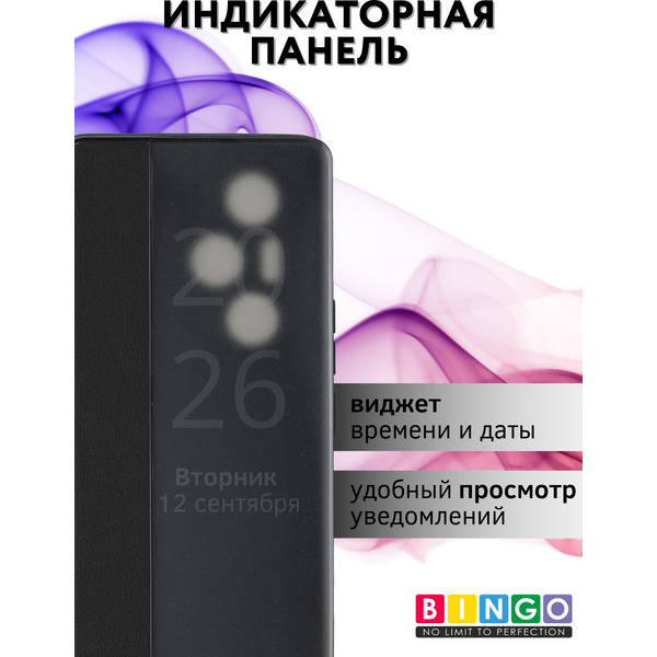 Чехол-книжка Bingo Smart для Honor 300 Pro/300 Ultra (черный)
