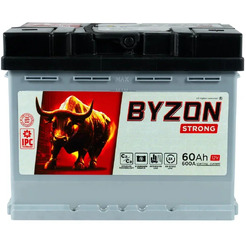 Автомобильный аккумулятор BYZON 60 Ah Strong R+ BYZ600S
