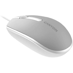 Мышь Canyon M-10 (CNE-CMS10DG) серый/белый