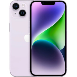 Смартфон Apple iPhone 14 128Gb SIM+eSIM проверенный Rostock Грейд A (фиолетовый)