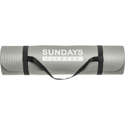 Коврик для йоги и фитнеса Sundays Fitness IR97505 (серый)