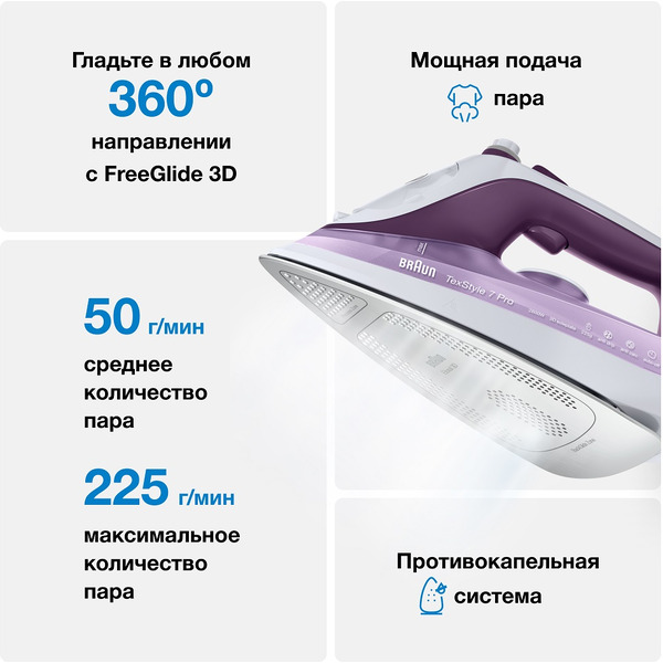 Утюг BRAUN SI7066VI