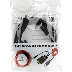 Кабель-адаптер Cablexpert A-HDMI-VGA-03-6