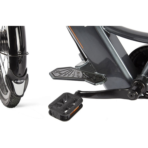 Велогибрид GREEN CITY E-Alfa New (серебристый)