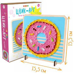 Набор для создания поделок/игрушек Woody Цвик-арт. Пончик 03335