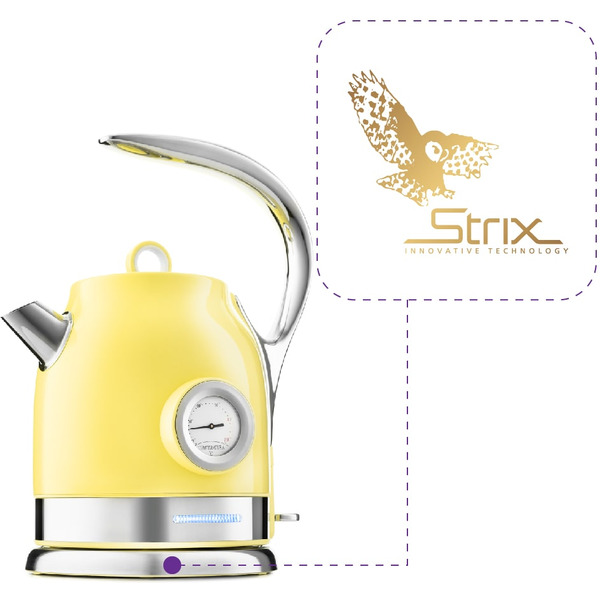 Чайник Kitfort КТ-694-3 (жёлтый)