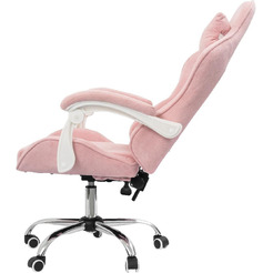 Вибромассажное кресло Calviano Nero (pink plush)