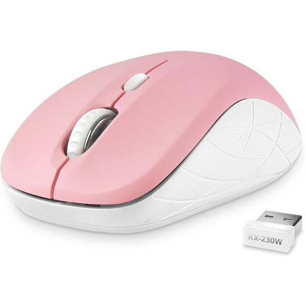 Мышь беспроводная SVEN RX-230W (розовый)