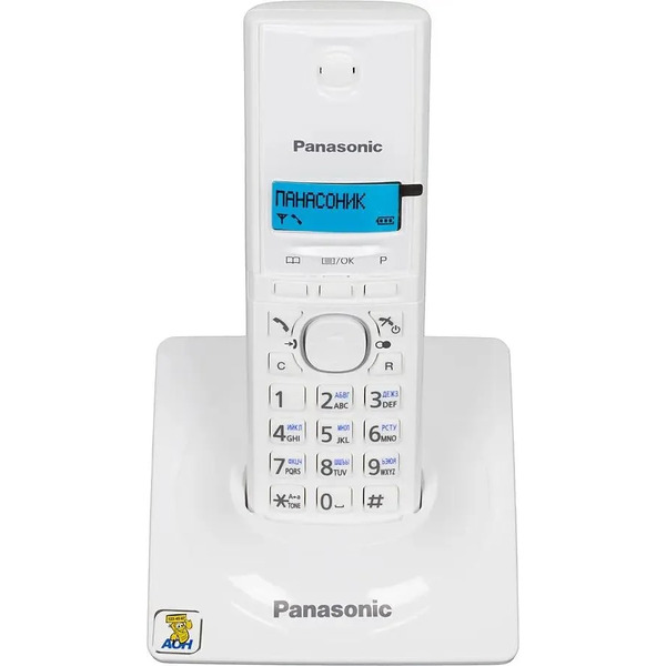Телефон стандарта dect PANASONIC KX-TG1711RUW