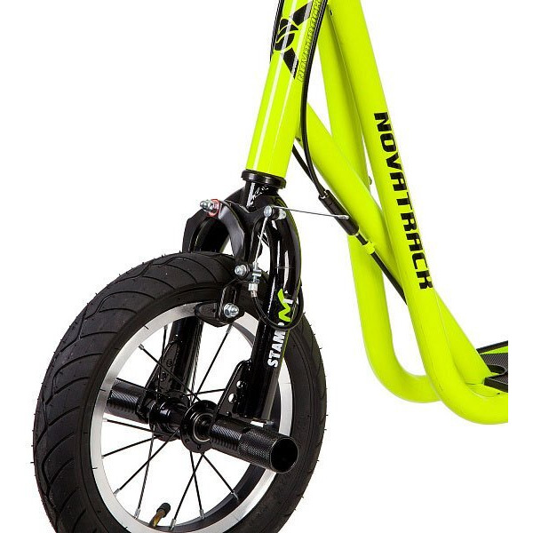 Самокат Novatrack Stamp N1 Extreme Line (12STAMPN1EL.GN8) зеленый