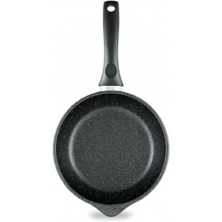 Сковорода НМП Каменная Черный гранит 18118у