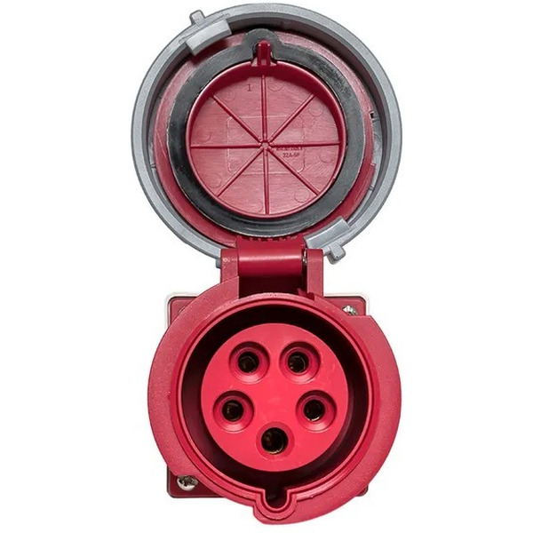 Розетка стационарная наружная EKF 1252 3Р+РЕ+N 32А 380В IP67 PROxima