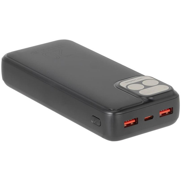 Внешний аккумулятор с дисплеем RIVACASE VA2521 20000mAh (черный)