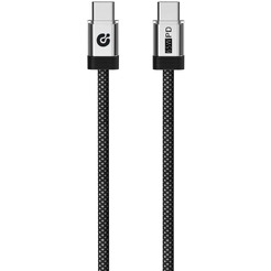 Кабель ATOMIC NEXUS USB-C - USB-C PD 65W, 1.2 м, черный | 30.398