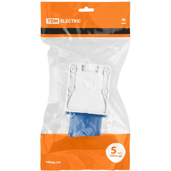 Вилка стационарная TDM ELECTRIC SQ0605-0014
