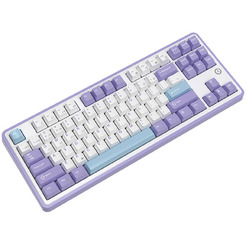Клавиатура AJAZZ AK870 Gift Switch (фиолетовый/белый/синий)