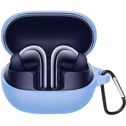 Чехол Bingo Silicone для XIAOMI Buds 4 Pro (голубой)