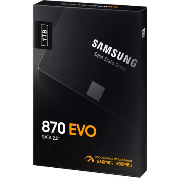 Накопитель SSD SAMSUNG 870 EVO 1TB (MZ-77E1T0BW)