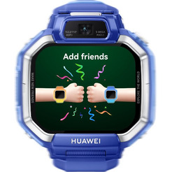 Детские умные часы Huawei Watch Kids X1 DRА-L10 (синий, с синим ремешком)