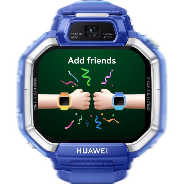 Детские умные часы Huawei Watch Kids X1 DRА-L10 (синий, с синим ремешком)