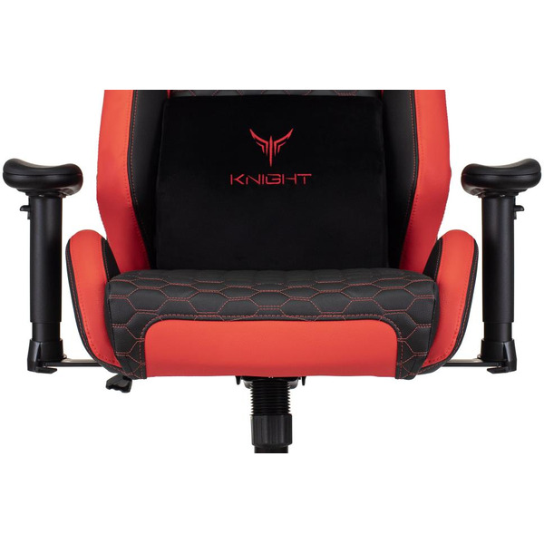 Кресло игровое Knight Neon (1717268) черный/красный