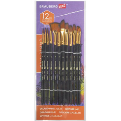 Набор художественных кистей BRAUBERG ART DEBUT 201049 (12 шт)