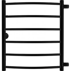 Полотенцесушитель Granula Классик 50x60 (боковое подключение, черный матовый)
