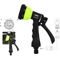 Пистолет-распылитель Deli EDL8758A