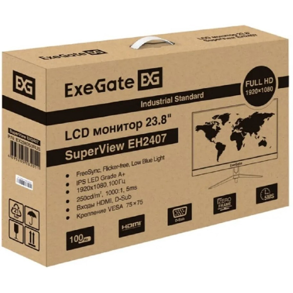 Монитор ExeGate SuperView EH2407 EX298353RUS