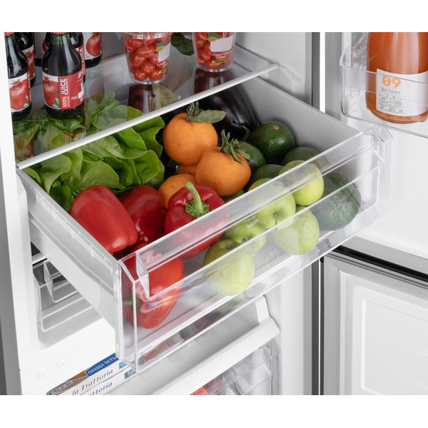 Холодильник Weissgauff WRK 2000 Total NoFrost Inverter Black Glass