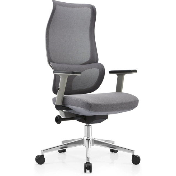 Кресло офисное SITUP SAKURA GREY chrome (сетка Grey/ Grey)