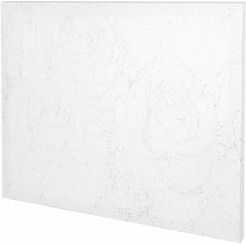 Картина по номерам ОСТРОВ СОКРОВИЩ «Бело-розовые розы» 663286