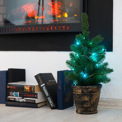 Елочка в пластиковом горшке NEON-NIGHT 533-334