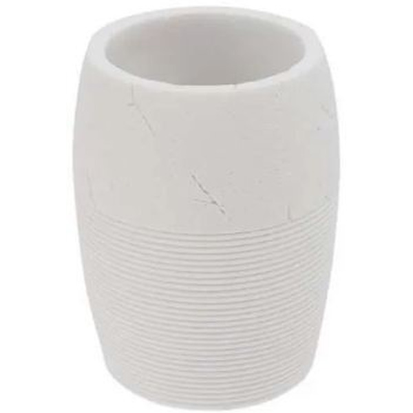 Стакан для зубной щетки и пасты Perfecto Linea Whitestone 35-105033
