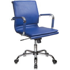 Кресло Бюрократ CH-993-LOW/BLUE