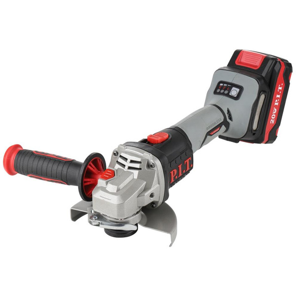 Угловая шлифмашина P.I.T. PWS20H-125D/1 (с 1-им АКБ, кейс)