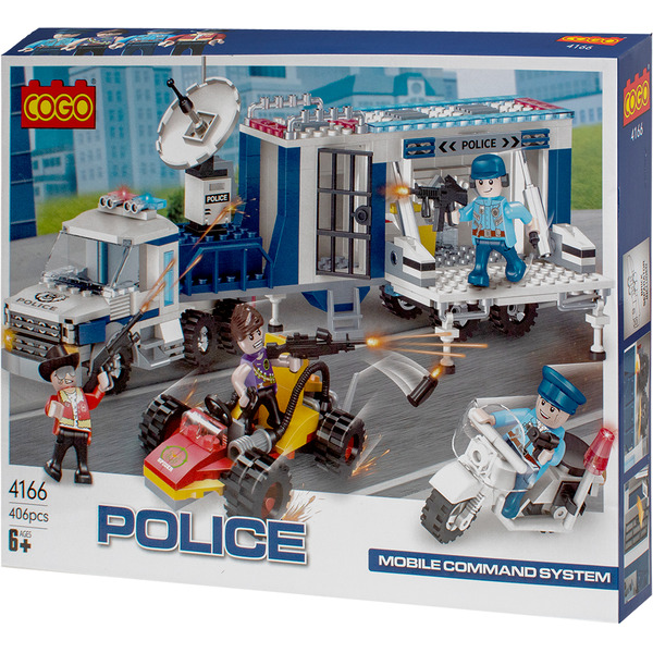 Конструктор Qunxing Toys Полиция 4166